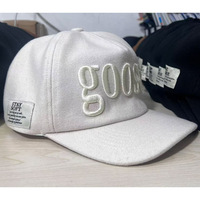 Fabricante de Gorras, Gorras de Lana Vintage Personalizadas de Alta Calidad, Sin Estructura, de Perfil Bajo, de 5 Paneles, con Bordado, Gorra Snapback