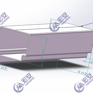 Línea de Producción de Marcos de Puertas de Acero Inoxidable Totalmente Automática Controlada por PLC con Motor y Rodamientos - Product Image 6