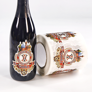 Étiquettes <span class=keywords><strong>de</strong></span> <span class=keywords><strong>vin</strong></span> personnalisées |   Imperméable et à forte adhérence, texture gaufrée <span class=keywords><strong>de</strong></span> luxe, impression dorée à l'or fin, impression UV pour clients haut <span class=keywords><strong>de</strong></span> gamme - Product Image 2