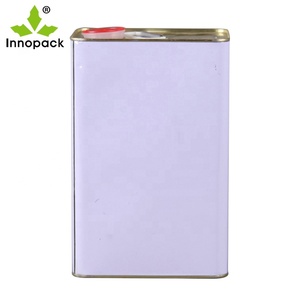 Lata de aceite de 5L con tapa de boquilla de enchufe Manija de metal para uso de pintura Tipo de cubo - Product Image 4