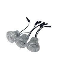 24V TM1814 60mm RGBW LED Pixel Cabochon pour parc d'attractions Point éclairage haute luminosité et effet coloré
