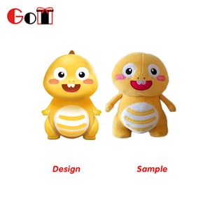 Lindo de encargo animales de peluche de juguete de peluche de dragón de peluche para el bebé - Product Image 6