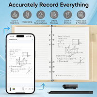Ensemble stylo intelligent OEM, bloc-notes, stylo numérique à matrice de points, stylo électronique à corps métallique, fournisseur de stylos électroniques