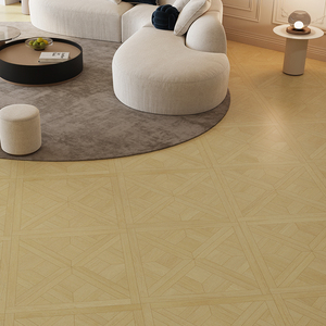Piastrelle in Ceramica Effetto Legno Stile Semplice, Spessore 10mm, 800x800, Colore Beige, Durevoli <span class=keywords><strong>e</strong></span> Impermeabili per <span class=keywords><strong>Pavimenti</strong></span> di Camere da Letto <span class=keywords><strong>e</strong></span> Bagni - Product Image 3