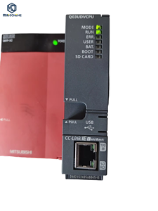 Unité de contrôle PLC Q03UDVCPU, contrôleur logique programmable, module d'automatisation industrielle, haute performance, fonctionnement stable, série Q - Product Image 1