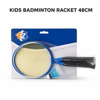 Raquette de badminton pour enfants 48 cm, cadre en fer, pour l'école, le jardin, l'entraînement, vente en gros, logo personnalisé, OEM