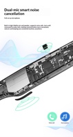 Lunettes de réalité augmentée intelligentes G300C avec reconnaissance d'image IA, traduction et fonctions d'enregistrement – Casque VR sans fil