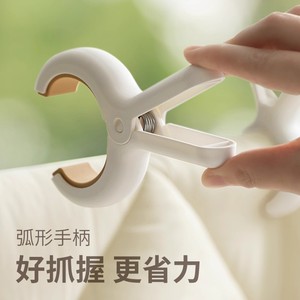 Strong Windproof Clothespins Large <b>Plastic</b> Drying Clips For Quilts <b>Sheets</b> Hook Type Durable 100pcs - Product Image 2