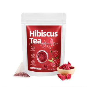 Thé d'Hibiscus Bio OEM pour l'<span class=keywords><strong>Hypertension</strong></span> et la Réduction des Graisses – Complément Alimentaire Naturel à Base de Plantes Brutes en Sachets - Product Image 1