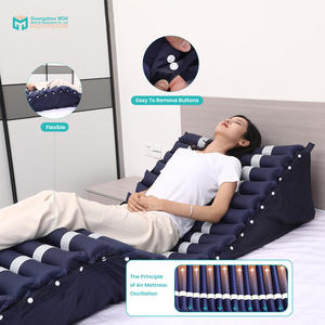 Kasur Udara Tekanan Berputar dengan Lubang Toilet untuk Mengangkat Punggung dan Kaki, Tempat Tidur Perawatan dengan Sel Tabung yang Dapat Dilepas - Product Image 1