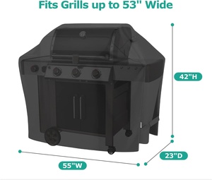 Outdoor Zware Gashoes Waterdicht Op Maat Putdeksel Grill Barbecue Grill Deksel - Product Image 3