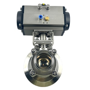 บอลวาล์วสเตนเลสเกรดอาหาร DN50 SS316L แบบสามชิ้นสำหรับงานสุขภัณฑ์ - Product Image 1