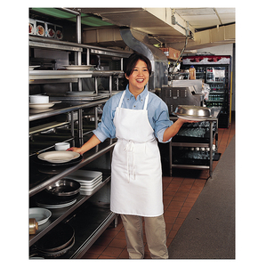 Los delantales de la parte trasera de la <span class=keywords><strong>casa</strong></span> no tienen bolsillos en estilo unisex y lazos tubulares de nailon - Product Image 1