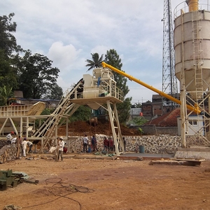 Planta Mezcladora de Concreto Móvil Portátil Nueva, de 25-75m3/h, Lista para Usar, para Diversos Equipos Mecánicos - Product Image 4