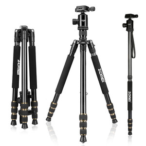 Zomei Z668 Professional <strong>Camera</strong> 4 <strong>Sections</strong> Aluminum Alloy <strong>Tripod</strong> Manufacturer - Product Image 1