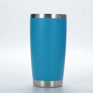 20oz Lightweight Car Tumbler 282g Portable Vacuum <b>Insulated</b> Cold Drink <b>Mug</b> - Product Image 1