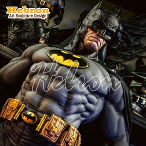 Statua in Resina di Fibra di Vetro a Grandezza Naturale Stile Manga di Marvel Spider-Man <span class=keywords><strong>Batman</strong></span>, Decorazione per Casa, Natale, Halloween, Capodanno, Fatta a Mano - Product Image 6