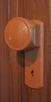 Manija para Puerta Plegable de PVC, Puerta Plegable de PVC Fácil de Plegar para Dormitorio, 32 por 80 Pulgadas, India
