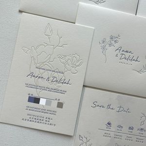 Support Small Quantity Customized <strong>Personalized</strong> Elegant Wedding <strong>Invitations</strong> - Product Image 6