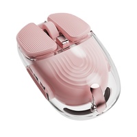 Souris filaire/sans fil/rechargeable à trois modes, fabriquée en usine, avec un boîtier élégant et stylé
