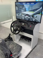 Simulador de Prueba de Conducción de Automóviles, Maquinaria de Construcción, Equipo de Práctica Realista para Operar Excavadoras, Bulldozers, Cargadoras y Camiones