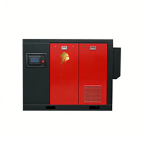 Compresor de Aire de Tornillo Industrial de Baja Presión, Refrigerado por Aire, Sin Aceite, para Tratamiento de Agua, 380V, 110kw