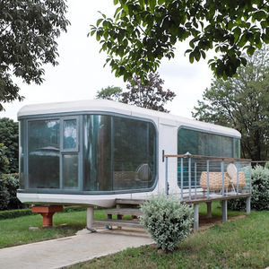 Casa de cápsula de acero prefabricada europea, Instalación rápida, portátil, desmontable para hoteles, hogar, oficina, nueva construcción, bienes raíces - Product Image 2