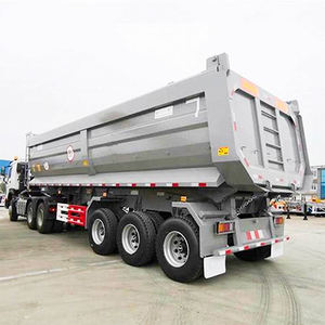 Semirremolque Volquete <span class=keywords><strong>de</strong></span> Acero <span class=keywords><strong>de</strong></span> 3, 4 y 6 Ejes, 60t, para Transporte <span class=keywords><strong>de</strong></span> Grava, Arena, Piedra, Carbón y Acero en Construcción, ¡Venta Caliente! - Product Image 4