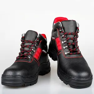 Оптовая продажа, низкая цена, Мужская Рабочая защитная обувь, ботинки со стальным носком и стальной пластиной