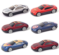 PANDAS 1:64 petite mini voiture en alliage roue libre à chaud véhicule en métal alliage plastique coulissant moulé sous pression modèle de voiture de course ensemble de jouets moulés sous pression