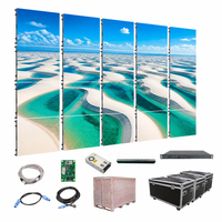 4K Toptan Kiralık LED Ekran P2.6 P2.9 Kapalı Alan Video Duvar Paneli Alışveriş Merkezi Sergi Sahnesi için