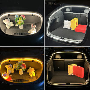 Bande Lumineuse <span class=keywords><strong>LED</strong></span> en Silicone pour Coffre Modèle 3 Highland, Lampes Souples en Caoutchouc RGB pour Intérieur de Voiture Tesla Model Y Juniper - Product Image 6