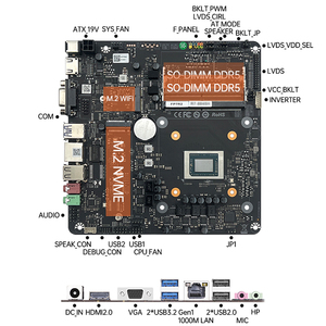 <span class=keywords><strong>AMD</strong></span> Ryzen 5 8645HS AIO anakart destekler All bellek çift ekran HD VGA kompakt tasarım hepsi bir PC - Product Image 3