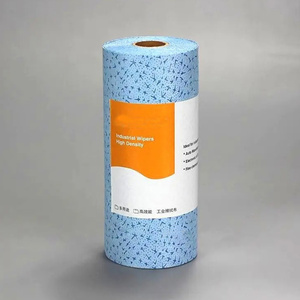 Gi Bán Buôn Nhỏ Đục Cuộn Dập Nổi Melt-Thổi PP Hội Thảo Làm Sạch Khăn Lau Tràn Vải Dầu Polypropylene Meltblown Khăn Lau - Product Image 4