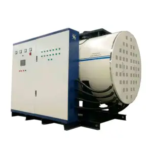 Horizontal high power electric vacuum hot water boiler School industrial heating condensing vacuum hot water boiler