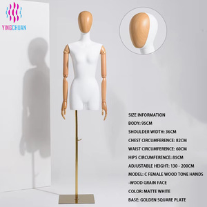 Mannequin Articulé Classique Polyvalent et Durable pour Vêtements – Offre Spéciale - Product Image 2