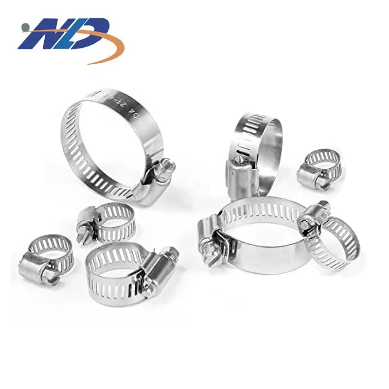 Nhà Sản Xuất Chịu Nhiệt Cao Ms 27 Mét Đến 35 Mét Đôi Bolt Clip Khóa Thép Không Gỉ Hose Kẹp