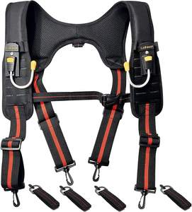 ชุดที่ทนทานของช่างไฟฟ้าขนาดใหญ่กระเป๋าเป้สะพายหลังเครื่องมือสายคาดเอวพร้อมคุณสมบัติกันน้ำ - Product Image 2