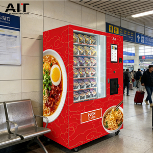 SDK para Máquina Expendedora Automática de Comida Instantánea AIT, Integración con Pantalla Táctil y Nube para Estaciones de Ferrocarril - Product Image 1