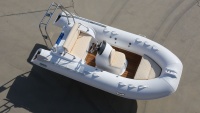 Bateau pneumatique de pêche et de navigation RIB390 3,9 m CE, coque en fibre de verre, utilisation par les plongeurs, PVC/Orca Hypalon 1,2 mm