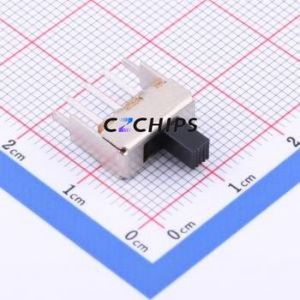 SS-12F49-G050 Slide Switch Through hole Component (THT) Switch Single Pole Double Throw Rectangle Pin Header PC Pin 12.1mm - Product Image 1