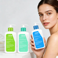 Lotion hydratante moussante OEM pour le visage et le corps, nettoyant hydratant, contrôle des imperfections, sans huile, sans parfum, pour tous types de peau