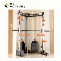 Máquina Smith PINJIAN: Entrenador Integral, Rack de Sentadillas Multifuncional, Equipo de Fitness para Gimnasio en Casa, Venta al por Mayor