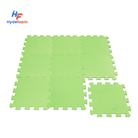 Hydefoam Keller-Heimfitness-Bodenbelag EVA Ineinandergreifende Puzzle-Fliesen Stoßdämpfende Schalldichte Trainingsmatte Individuelle Farbe Großhandel