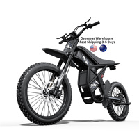 Vélo électrique Ridingtimes GT73 pour les États-Unis (30-50 km/h, 30 mph) et l'UE (vitesse maximale ≤25 km/h) - Moto tout-terrain électrique haute vitesse