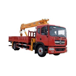 รถบรรทุกติดเครน Dongfeng Dolica D9 4*2 พร้อมเครนบูมตรง Shimei 8 ตัน ระบบควบคุมระยะไกล และการใช้งานที่ยืดหยุ่น - Product Image 1