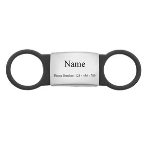 비상 ID 대형 시계 및 피트니스 밴드 슬라이더 개 태그 - Product Image 1