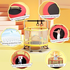 <span class=keywords><strong>Cama</strong></span> Elástica con Red de Seguridad, <span class=keywords><strong>Cama</strong></span> Elástica Grande para Niños con Doble Protección, <span class=keywords><strong>Cama</strong></span> Elástica con Red de Seguridad - Product Image 5