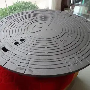 Durable A15 B125 C250 D400 Manhole Cover Ductile Cast Iron New Product EN124 Customized Products Accept