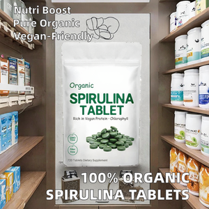 Chăm sóc sức khỏe bổ sung cấp thực phẩm Spirulina <span class=keywords><strong>Chlorella</strong></span> máy tính bảng pha trộn Superfood chứng nhận hữu cơ <span class=keywords><strong>Chlorella</strong></span> Spirulina máy tính bảng - Product Image 3